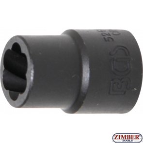 Вложка екстрактор за отвиване на повредени болтове и гайки 1/2" - 13 mm (5266-13) - BGS-PROFESSIONAL