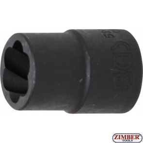 Вложка екстрактор за отвиване на повредени болтове и гайки 1/2" 14 mm (5266-14) - BGS-PROFESSIONAL