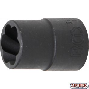 Вложка екстрактор за отвиване на повредени болтове и гайки 1/2" - 15 mm (5266-15) - BGS-PROFESSIONAL