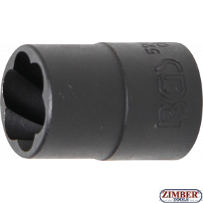 Вложка екстрактор за отвиване на повредени болтове и гайки 1/2" 16 mm (5266-16) - BGS-PROFESSIONAL