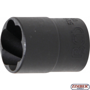 Вложка екстрактор за отвиване на повредени болтове и гайки 1/2" - 19 mm (5266-19) - BGS-PROFESSIONAL