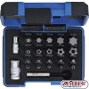 Битове TORX PLUS, К-т  23 части - 4993 - BGS technic. 