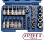 К-т Е-вложки и Т-накрайник на вложка 3/8", 34 части - 5021-BGS technic.