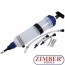 Пластмасов шприц помпа 1500 ml за масла, гориво течности др., 4088 - Neilsen-Tools.