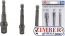 Адаптор за вложки комплект| 6.3 mm (1/4") Drive | 6.3 mm (1/4") / 10 mm (3/8") / 12.5 mm (1/2") | 3 бр - 8204 - BGS technic.