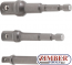 Адаптор за вложки комплект| 6.3 mm (1/4") Drive | 6.3 mm (1/4") / 10 mm (3/8") / 12.5 mm (1/2") | 3 бр - 8204 - BGS technic.