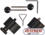 Комплект фиксатори за зацепване на двигатели VW, AUDI 1.9TDI, 2.0 TDI,  62644 - BGS technic.