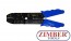 Клещи за кримпване и заголване на кабели 200 mm - 1422 - Bgs technic.