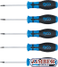 Отвертки комплект  T6, T7,T8,T9 - T10 | Torx 5 части. 6828 - BGS technic.