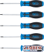 Комплект отвертки Torx T6, T7, T8, T9, T10 | 80-mm, 5 части - 6826 - BGS technic