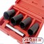 Seirá karydákia exagogís ftharménon paximadión - boulonión 1/2" Dr. 17, 19, 21, 22mm- ZT-008A62 - SMANN TOOLS