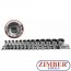 Вложки универсални тип Spline / 4 - 14 mm | (1/4") | 13 части. 2150 - BGS- technic.