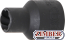 Вложка екстрактор за отвиване на повредени болтове и гайки 1/2" 11 mm (5266-11) - BGS-PROFESSIONAL