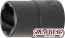 Special Socket / Screw Extractor | 12.5 mm (1/2") Drive | 17 mm(5266-17) - BGS technic.
