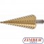 Конусно стъпково свредло с титаниево покритие Ø 4 - 32 mm, 1619 - BGS technic